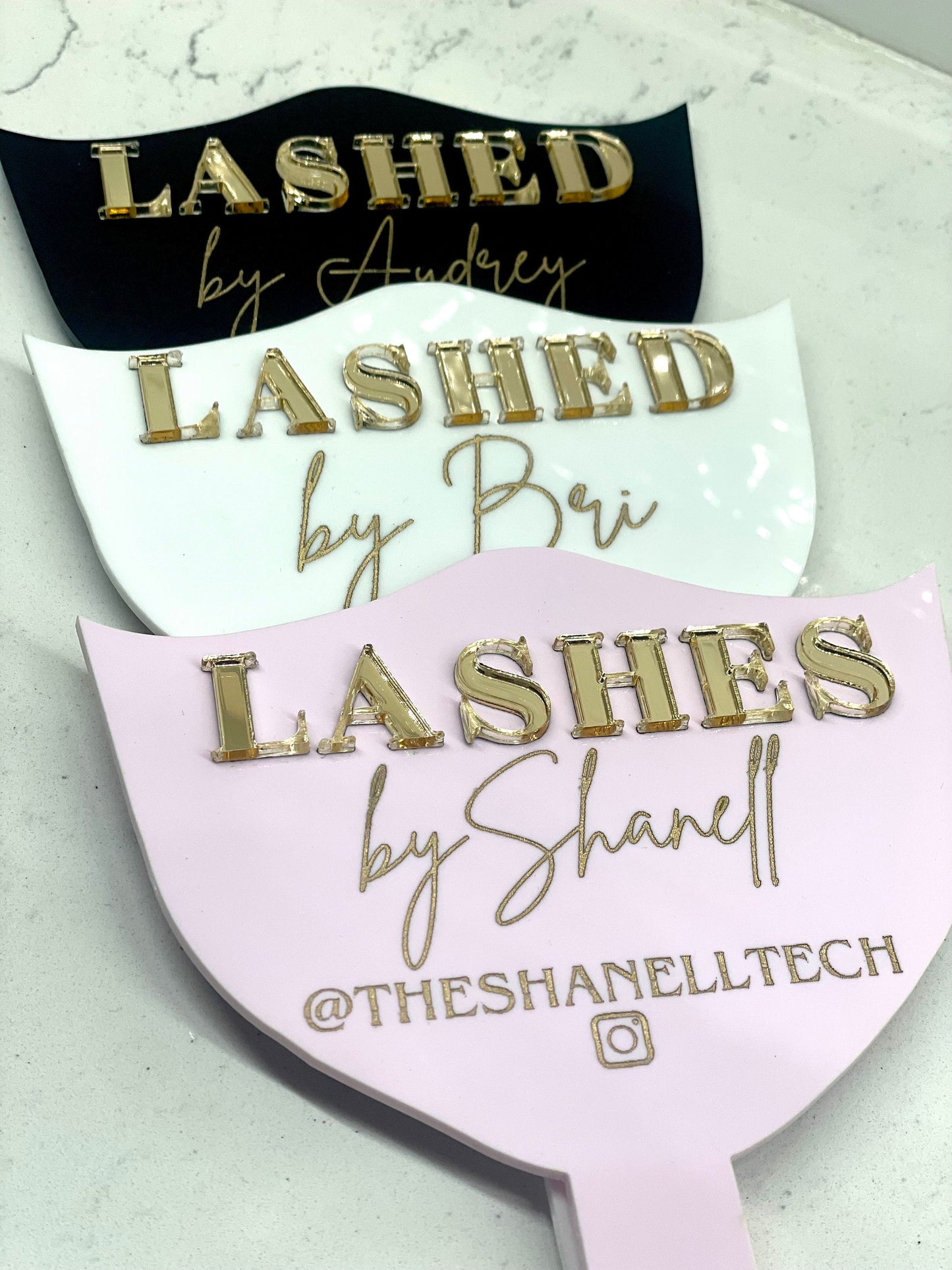 Custom Lash Tech Prop | Custom Lash mirror