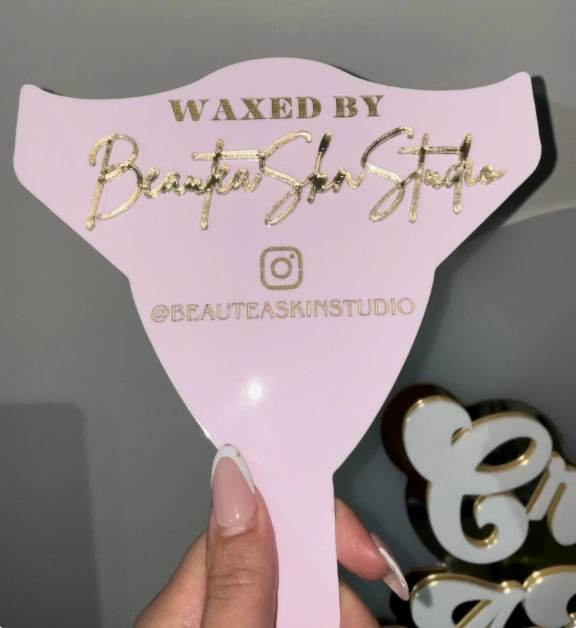 Personalized Wax Sign