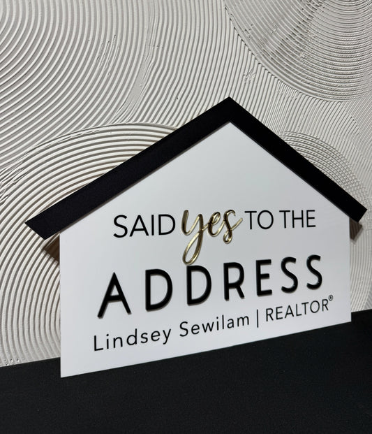 House Realtor Sign