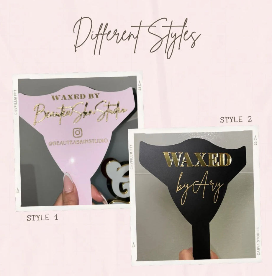 Personalized Wax Sign