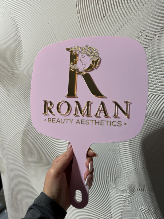 Custom Large mirror  | logo mirror