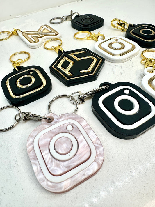 NFC Smart Keychain | Business Keychain | Social Media Keychain