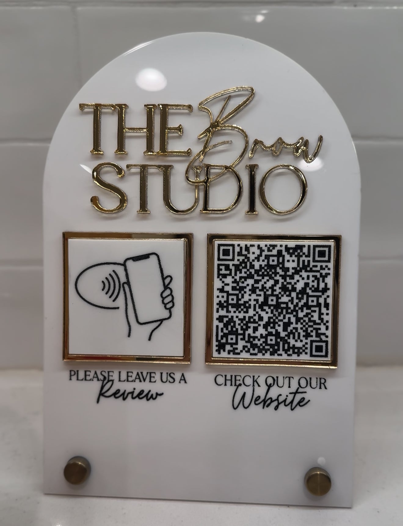 NFC/ QR Code Sign