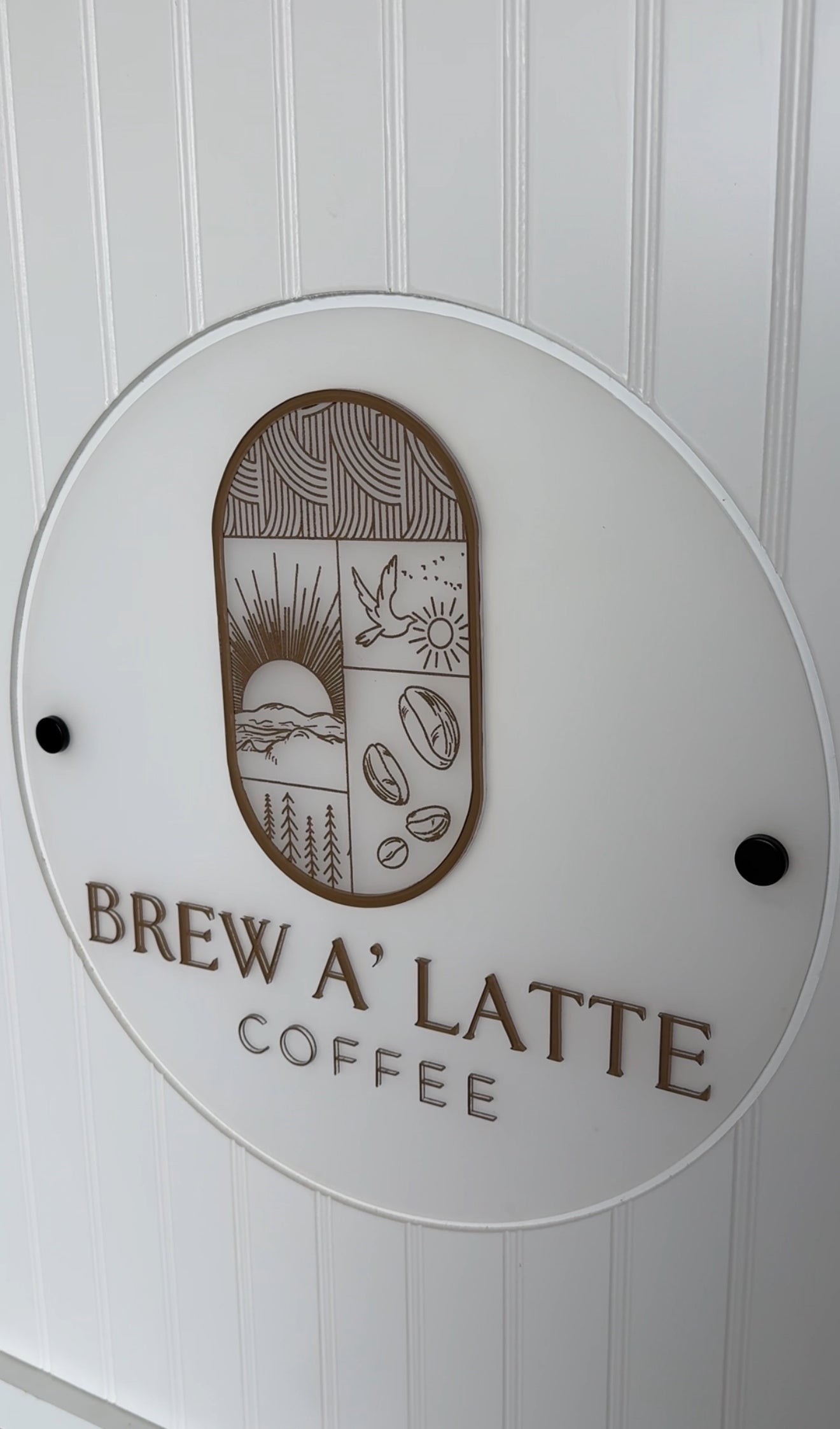 Frosted Acrylic Sign