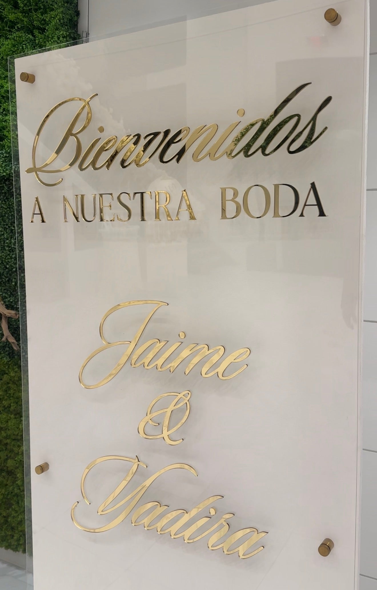 Wedding Welcome Sign-Wording Only