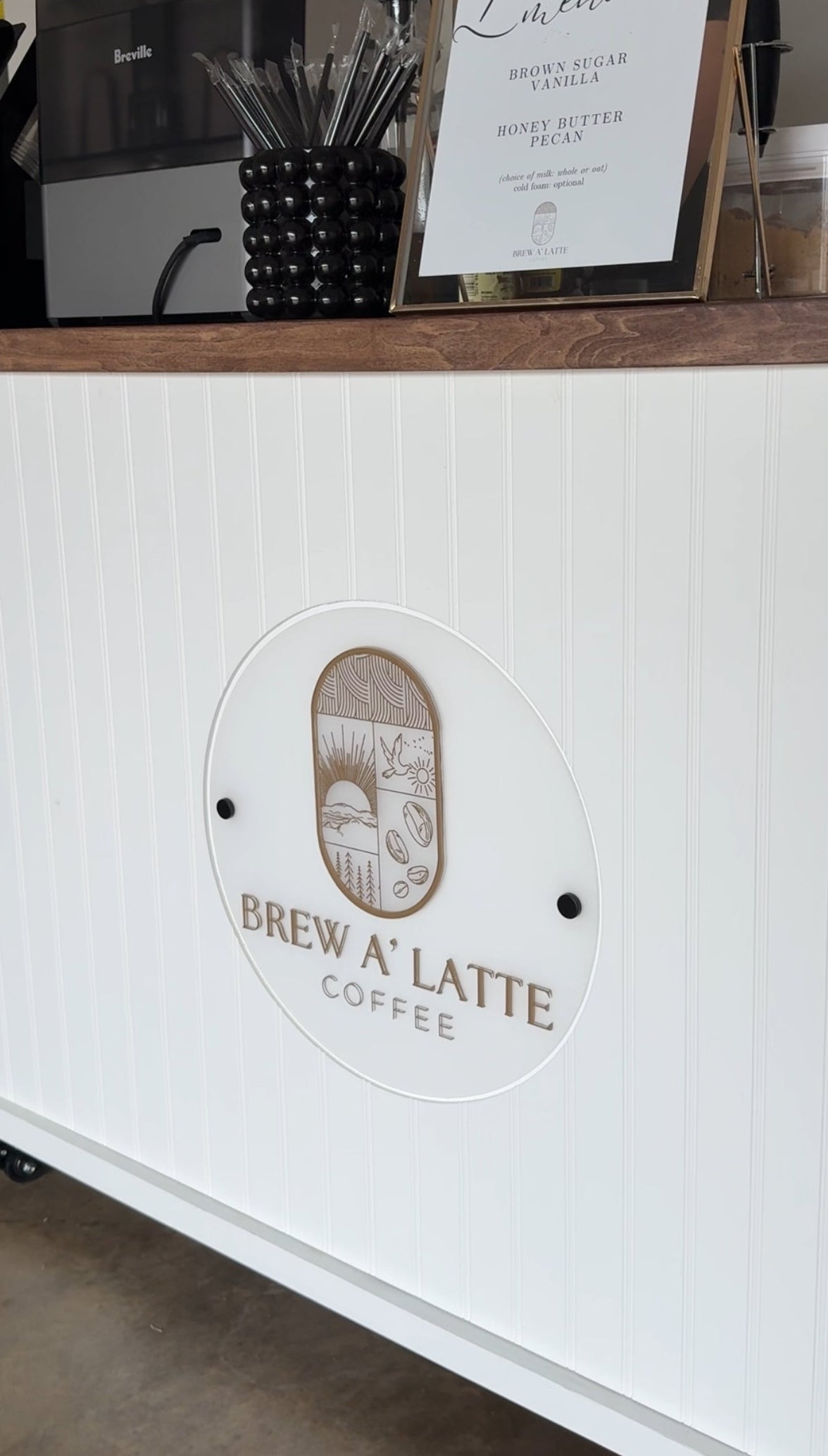 Frosted Acrylic Sign